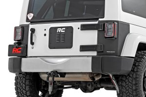 Jeep Wrangler Unlimited Trail Cladding - Rear Corners - Rough Country - '07-'18